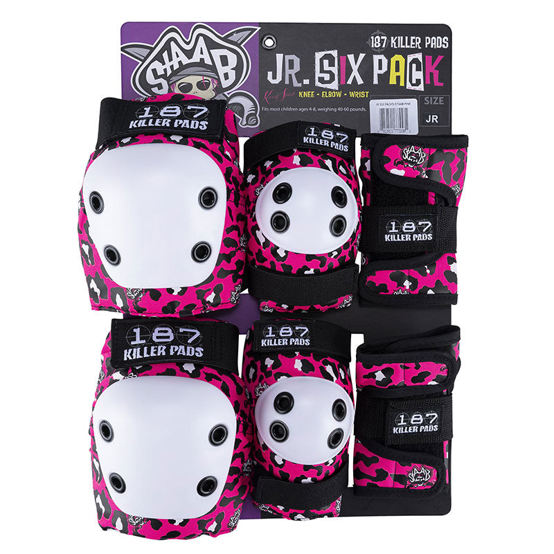 187 Killer Pads Six Pack de protecciones Junior