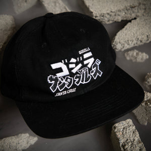 Gorra Godzilla vs Santa Cruz Unisex