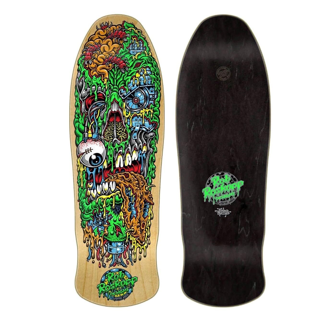 TABLA "ROSKOPP FACE THREE REISSUE 9.9IN X 30.8IN SANTA CRUZ DECKS"