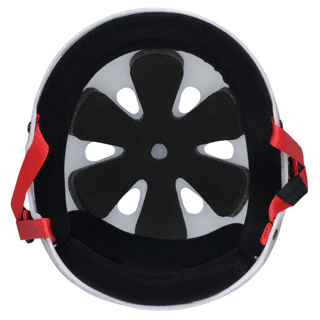 Casco " The Bucky Skate Helmet Translucent White"