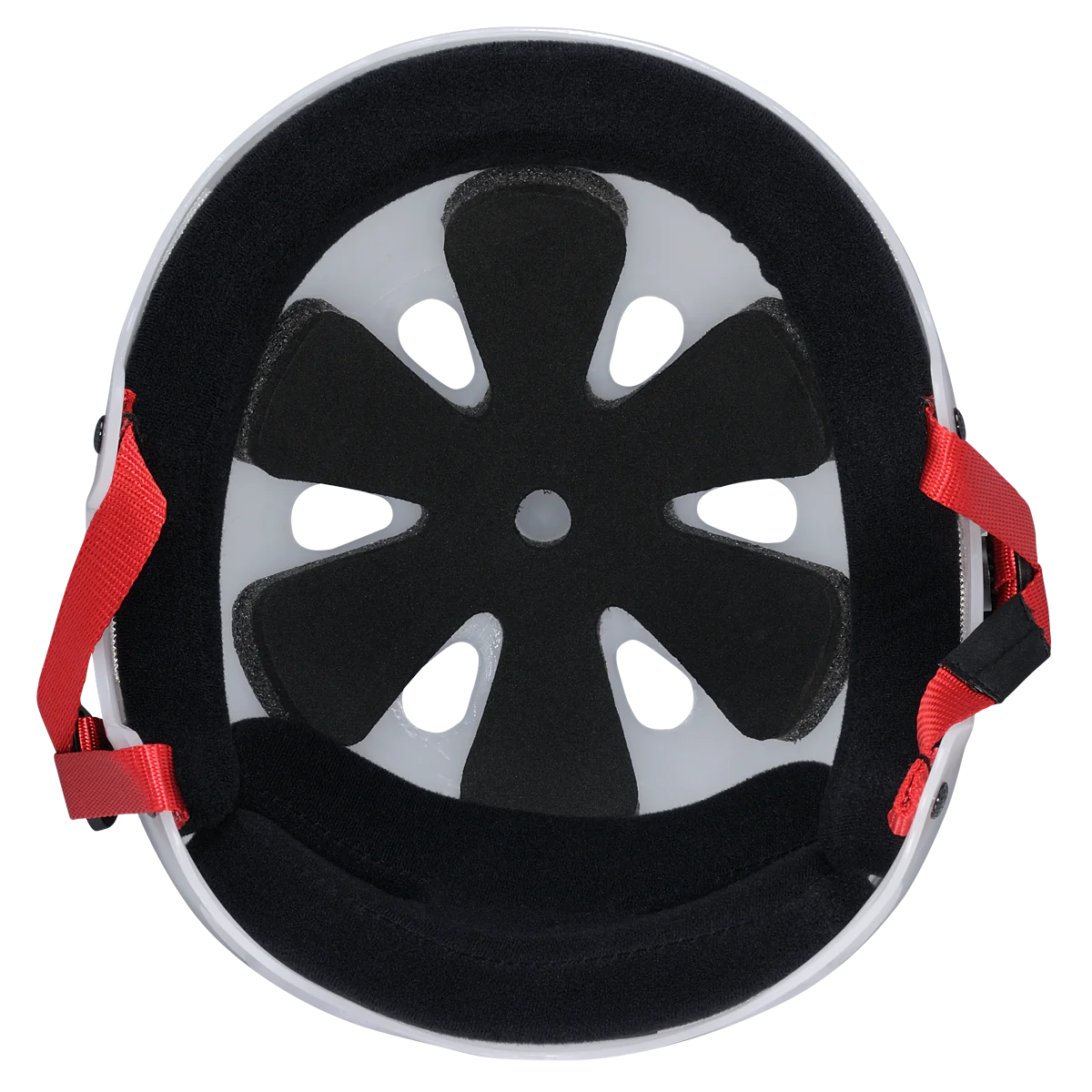 Casco " The Bucky Skate Helmet Translucent White"