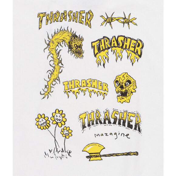 Playera "Barbarian White T-Shirt"