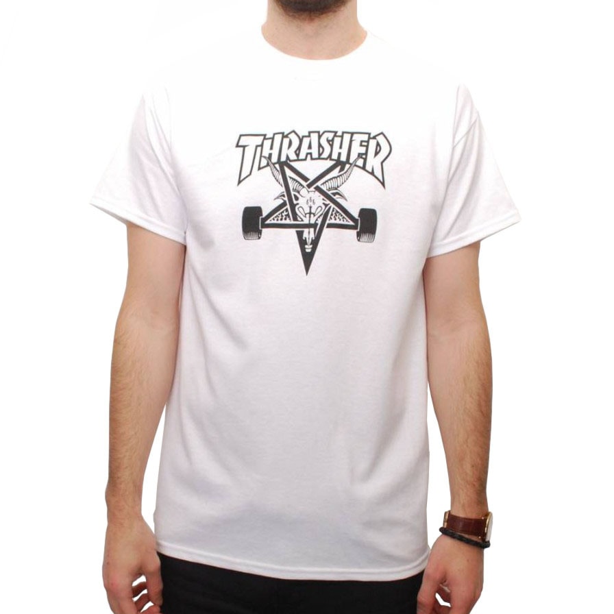 Playera "Skate Goat White T-Shirt"