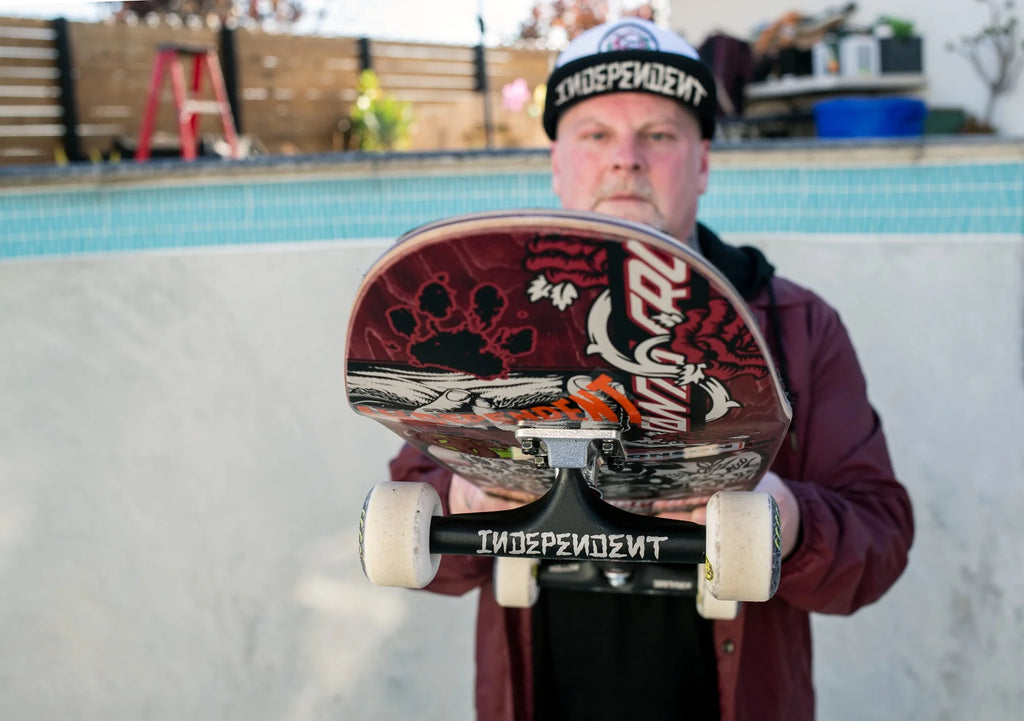 trucks independent 215 eric dressen pro black silver standard