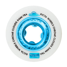 LLantas  Ricta Wheels  "54mm Chrome Clouds Blue 78a"