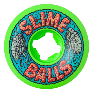 LLantas Slime Balls Wheels "56mm Flea Balls Speed Balls Green 99a "