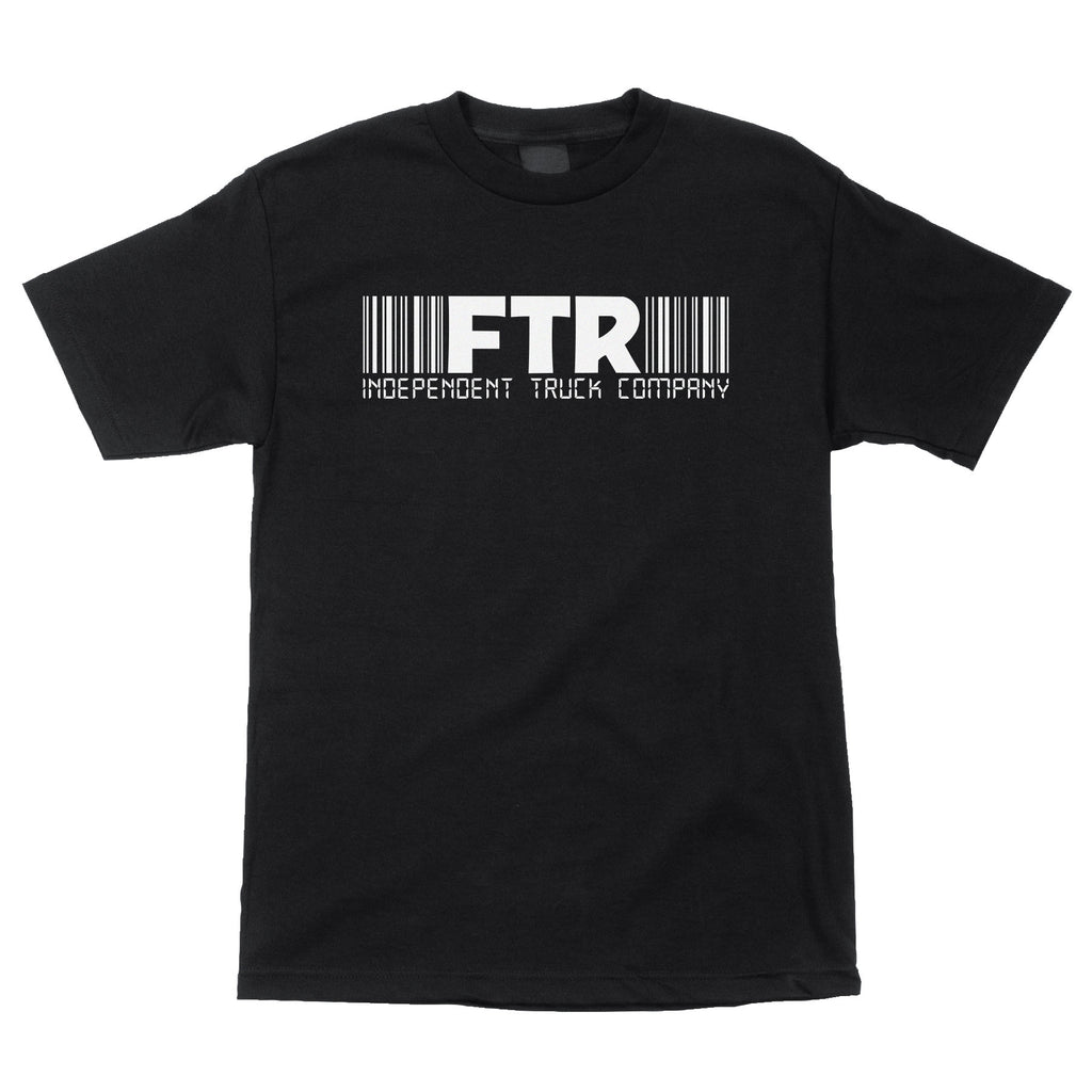Playera "FTR Barcode S/S Regular T-Shirt Black Mens Independent"