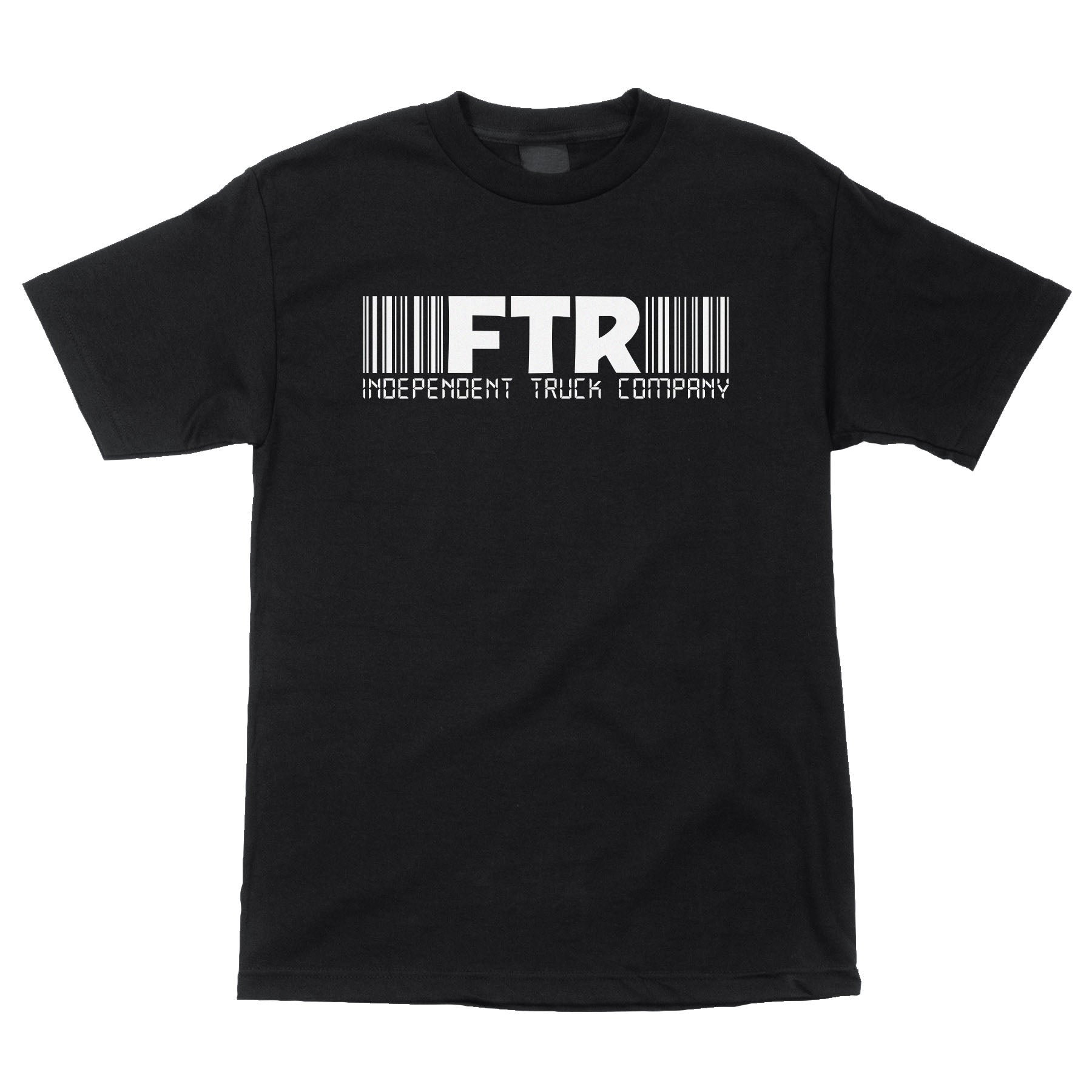 Playera "FTR Barcode S/S Regular T-Shirt Black Mens Independent"