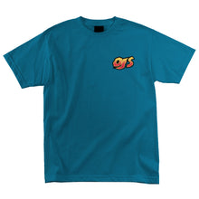 Playera "OJ Glass S/S Regular T-Shirt Galapagos Blue Unisex OJ"L,M,S