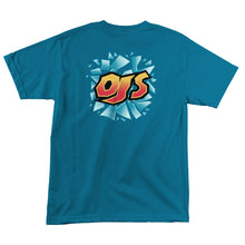 Playera "OJ Glass S/S Regular T-Shirt Galapagos Blue Unisex OJ"L,M,S