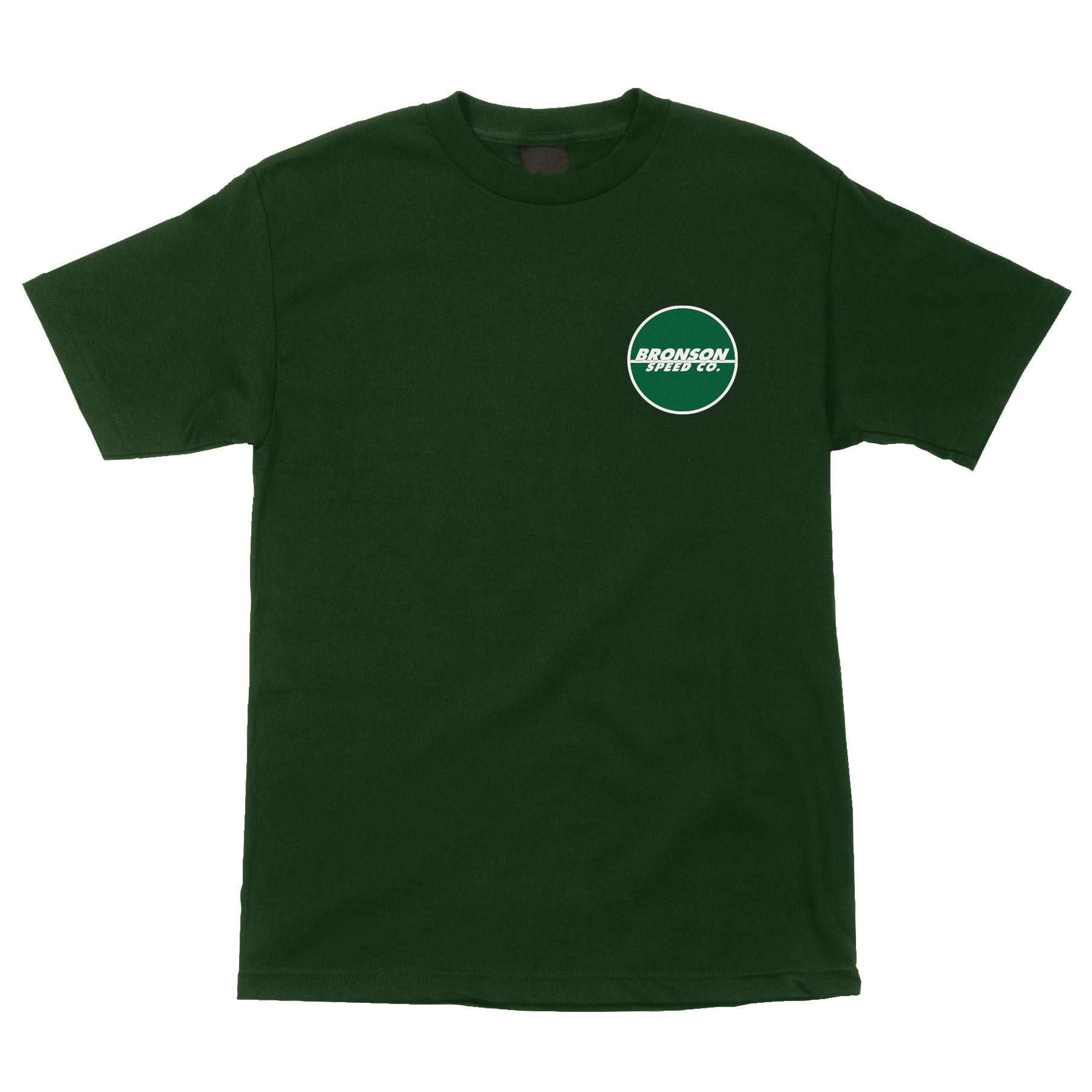 Playera "Bronson Spot Logo S/S Regular T-Shirt Forest Green Mens Bronson Speed Co."