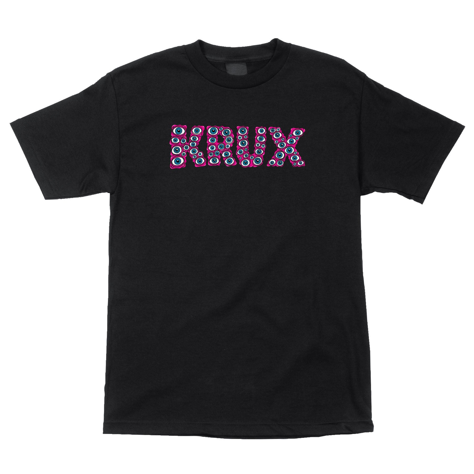 Playera "FOS Eyeballs S/S Regular T-Shirt Black Mens Krux"