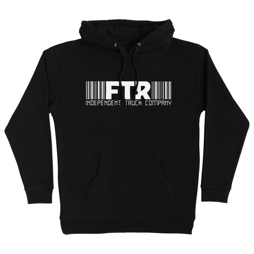 Sudadera Independent "FTR Barcode P/O Hooded Heavyweight Sweatshirt Black Mens"