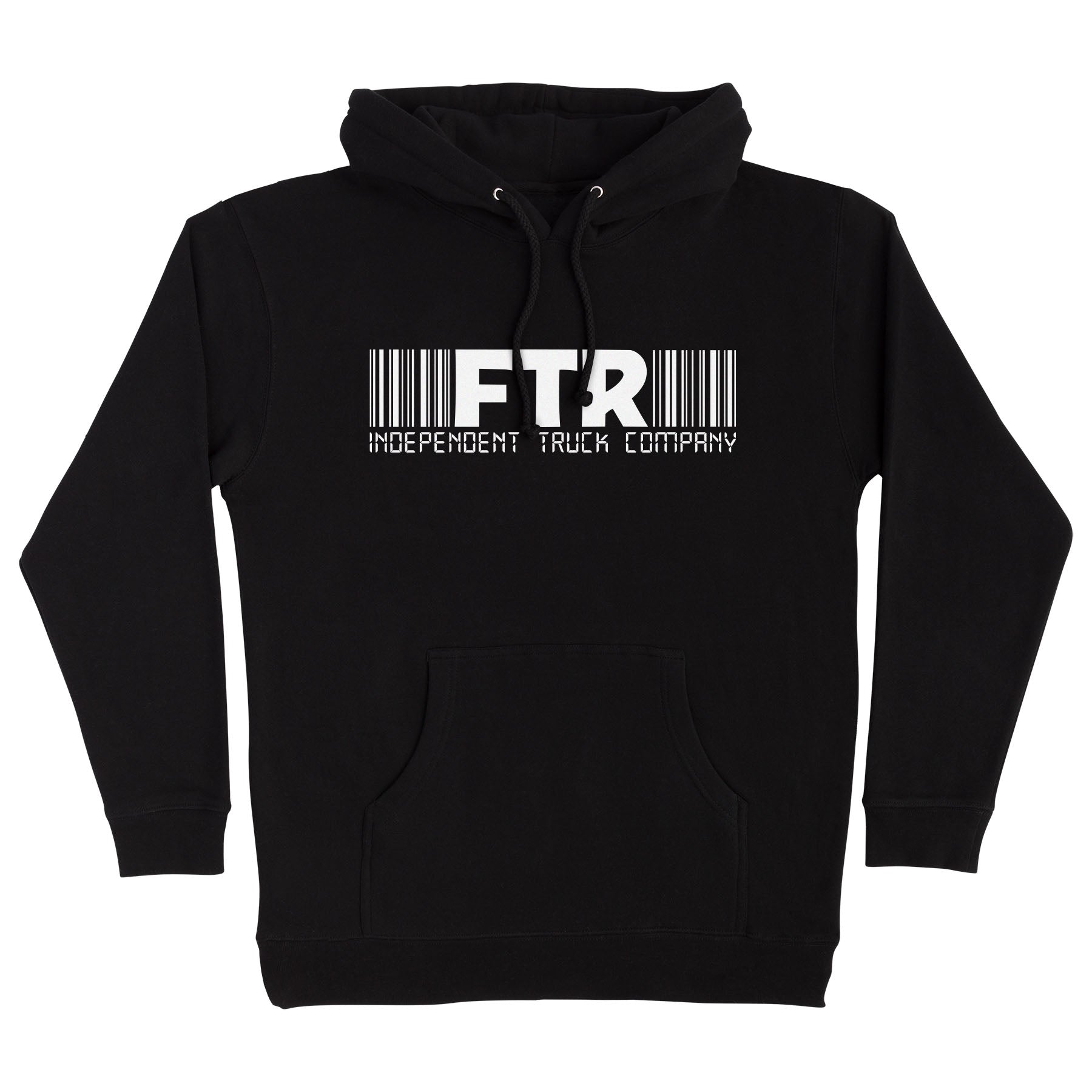 Sudadera Independent "FTR Barcode P/O Hooded Heavyweight Sweatshirt Black Mens"