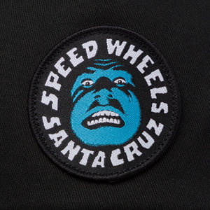 Gorra "SW Face Snapback Mid Profile Hat Black OS Unisex Santa Cruz 100% Cotton"