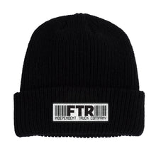 Gorro "FTR Barcode Beanie Long Shoreman Hat Black OS Unisex Independent"