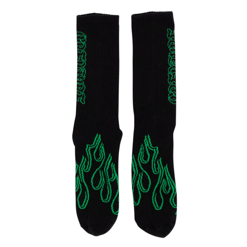 Calcetas  Creature  "To The Grave Crew Socks Black 9-11 1 Pair Mens"