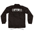 Chamarra "FTR Barcode Coach Windbreaker L/S Jacket Black Mens Independent"