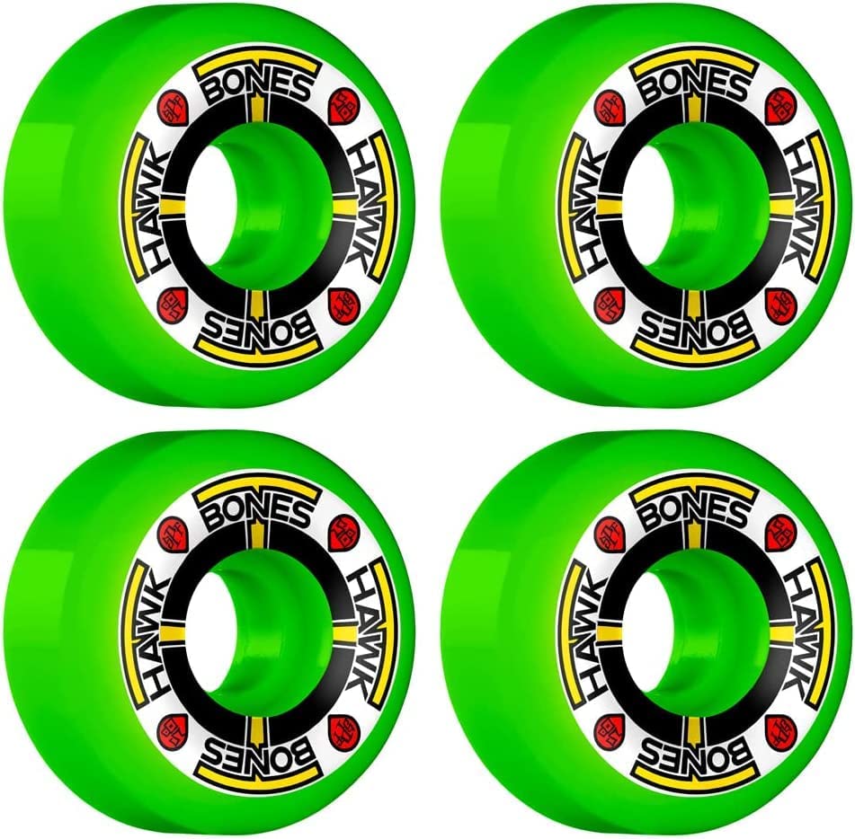 Llantas "Hawk T-Bones II 60 P5 Sidecut  Skatepark Formula GRN  84b"