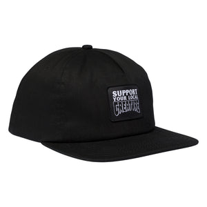 Gorra "Support Patch Snapback Mid Profile Hat Black OS Mens Creature"