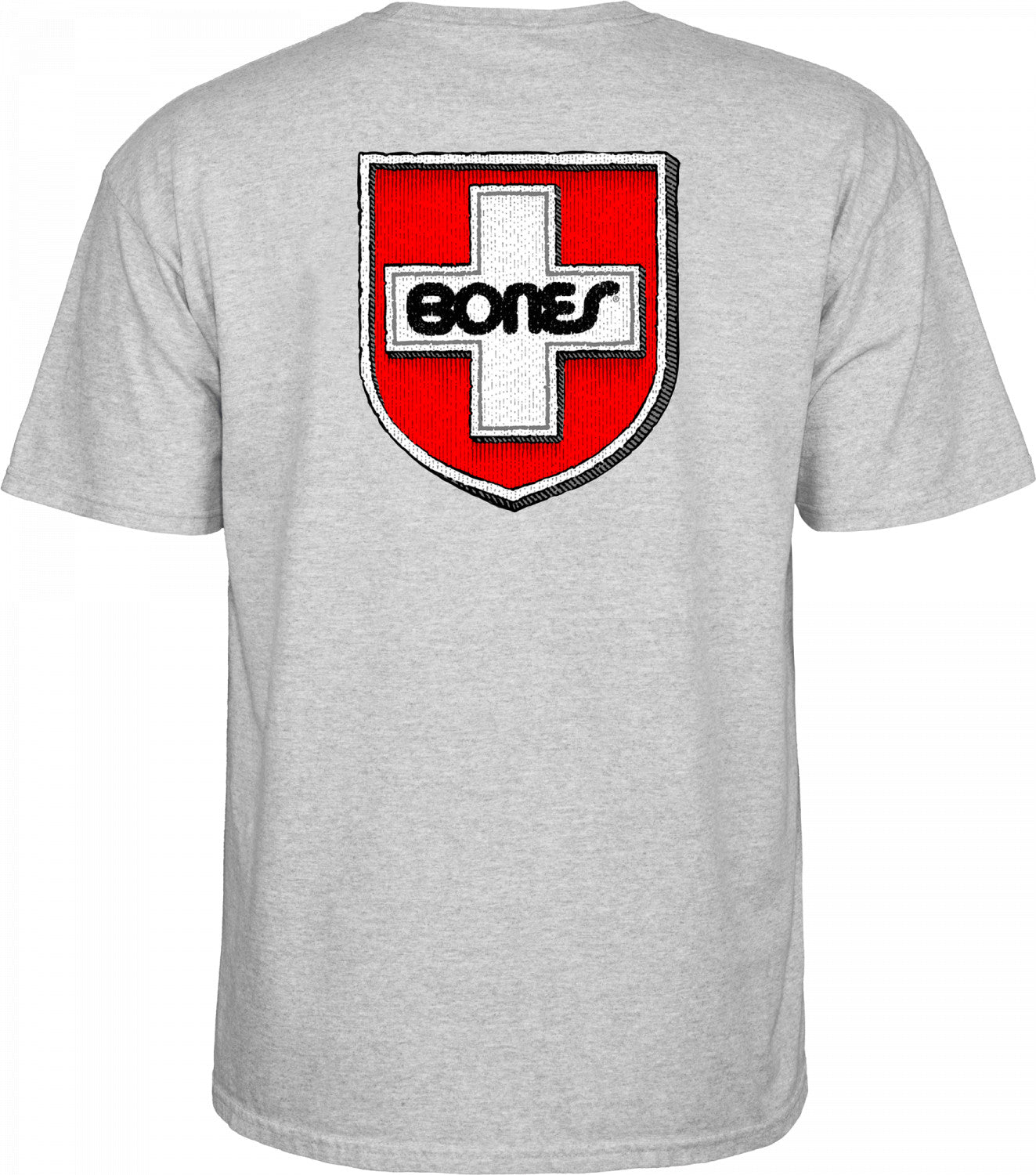 Playera "T-SH Swiss Shield Pocket Athletic Heather"