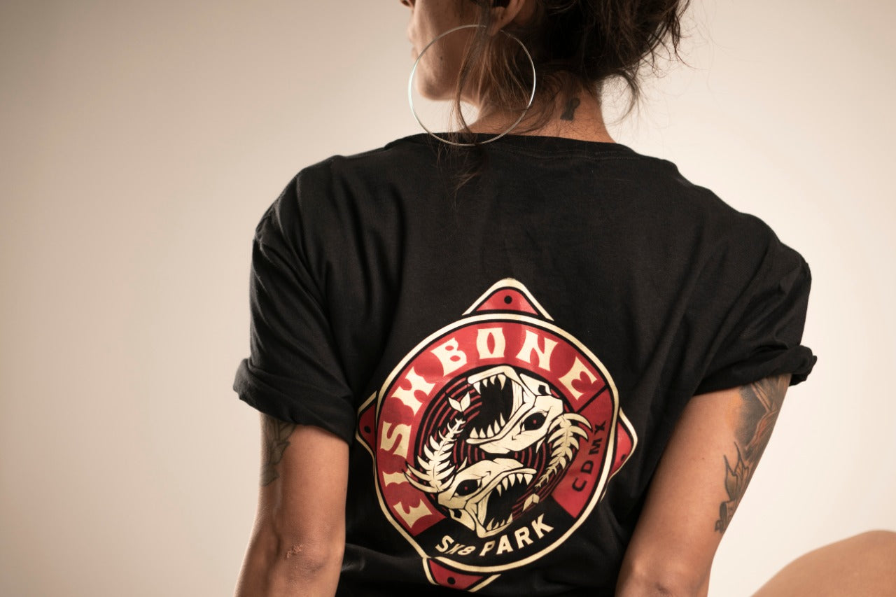 Playera Fishbone (Logo nuevo)