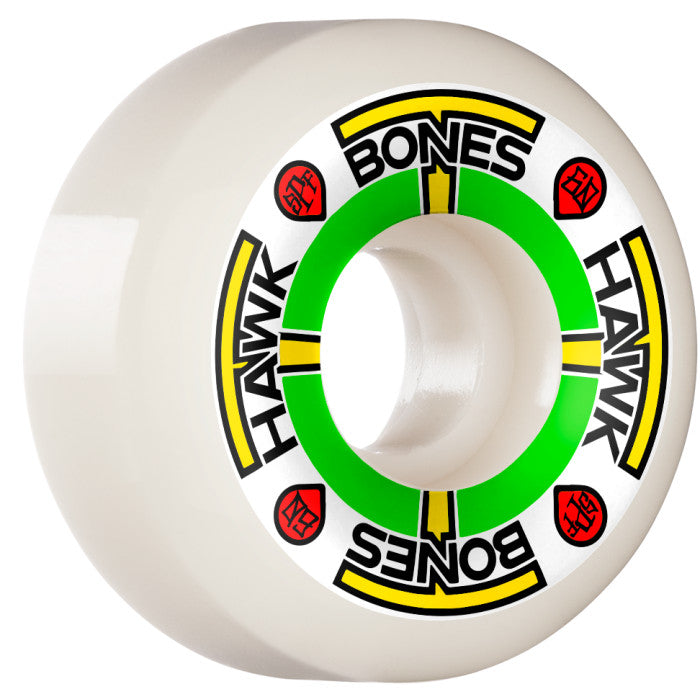 Llantas "Hawk T-Bones II 60 P5 Sidecut Bones Skatepark Formula WHT"